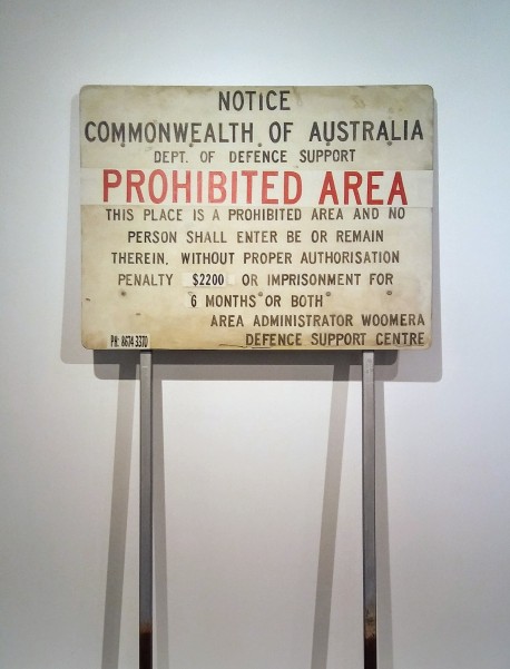 prohibited area